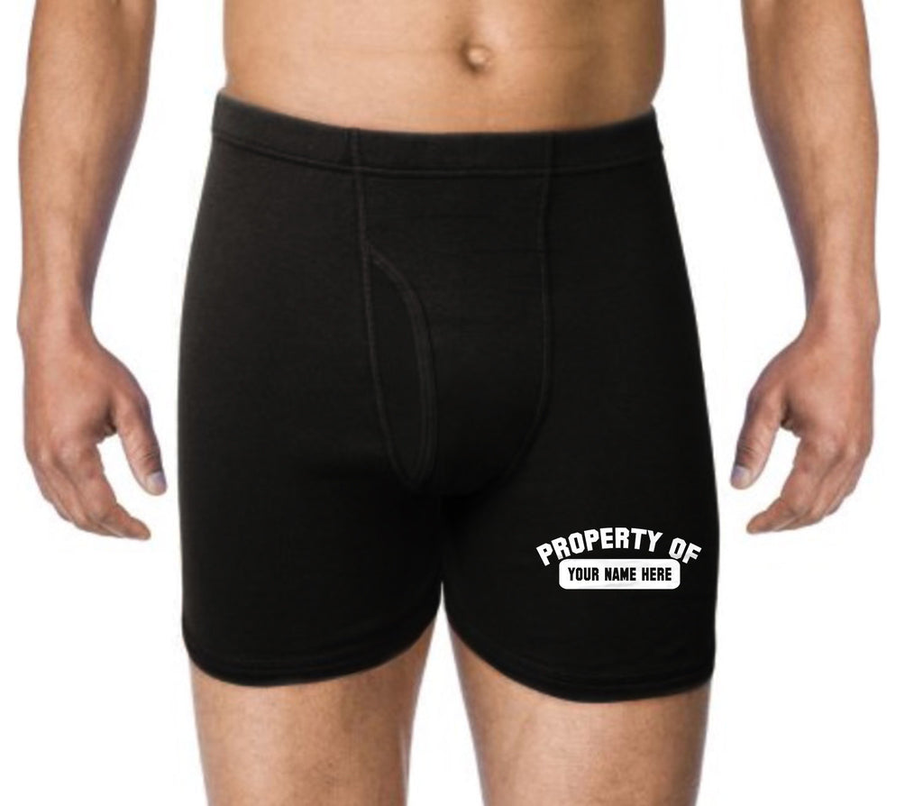 Buy Custom Funny Boxer Briefs for Men Personalized Underwear with