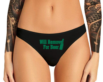Please charge Funny Sayings Panties for Women Pack - Sexy Slutty